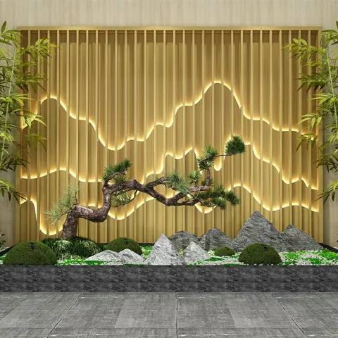屏风隔断与装饰造型