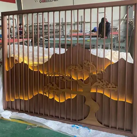 屏风隔断与装饰造型