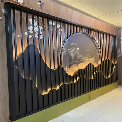 屏风隔断与装饰造型