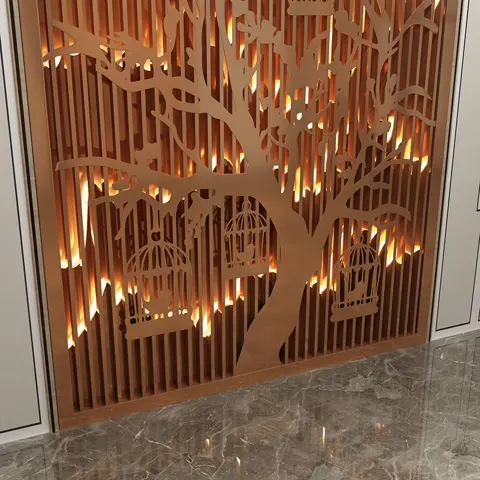 屏风隔断与装饰造型