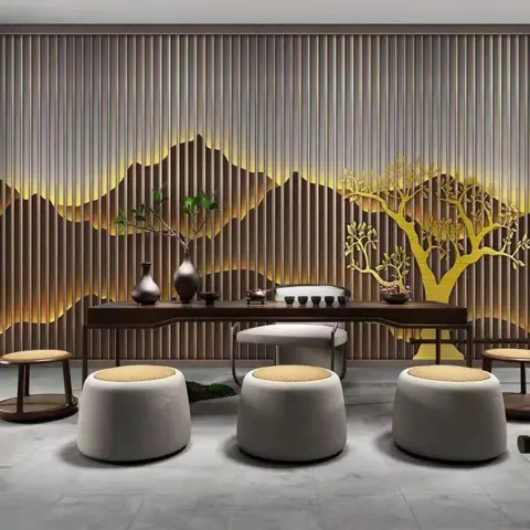 屏风隔断与装饰造型