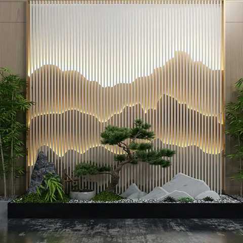 屏风隔断与装饰造型