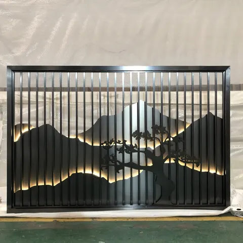 屏风隔断与装饰造型