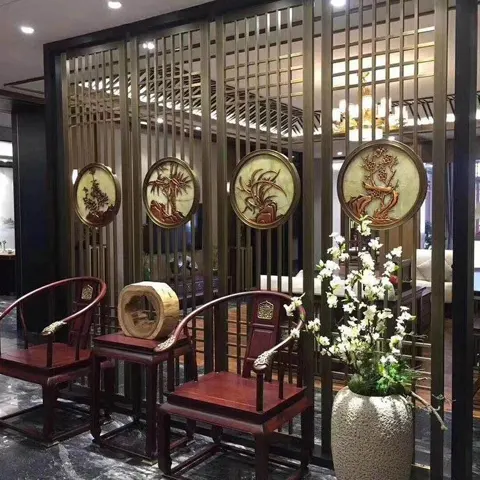 屏风隔断与装饰造型