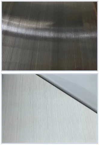 拉丝与乱纹表面